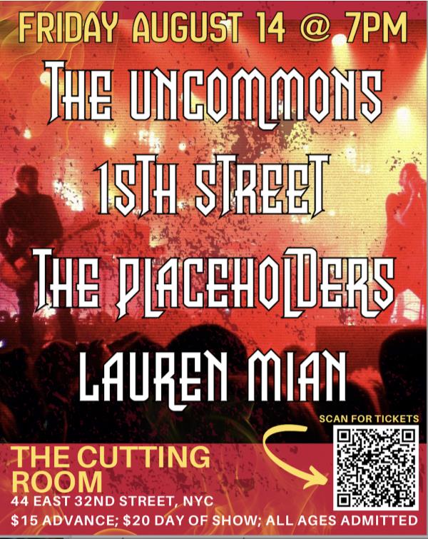 The Uncommons/15TH STREET/The placeholders/Lauren Mian: 